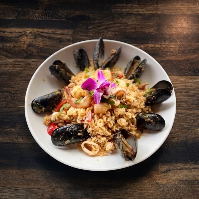 Arroz con Mariscos.