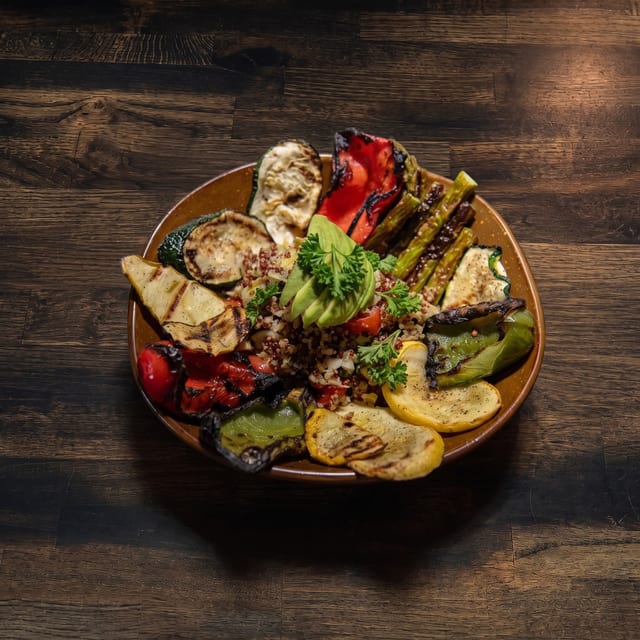 Grilled Vegetables.